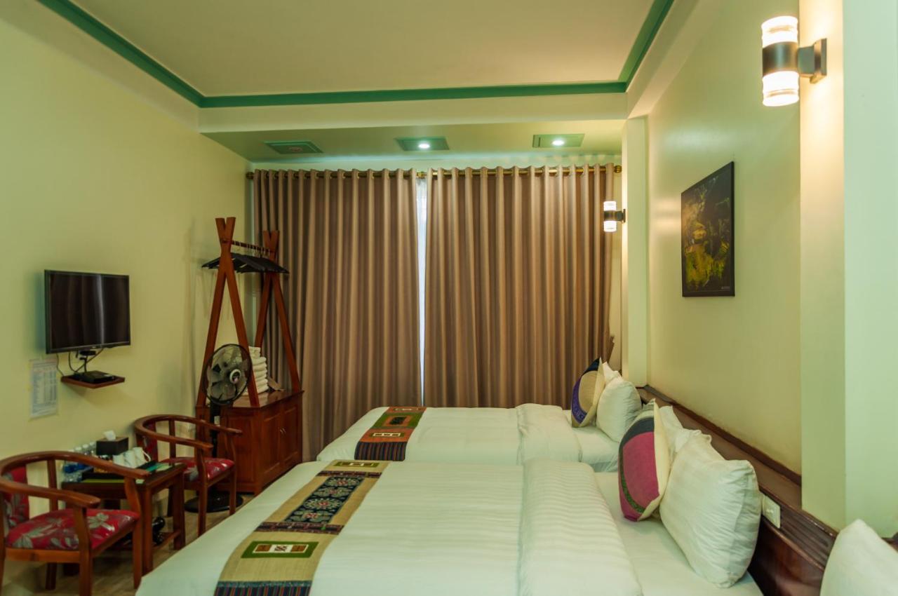 โรงแรมพีซฟูล ซาปา ภายนอก รูปภาพ